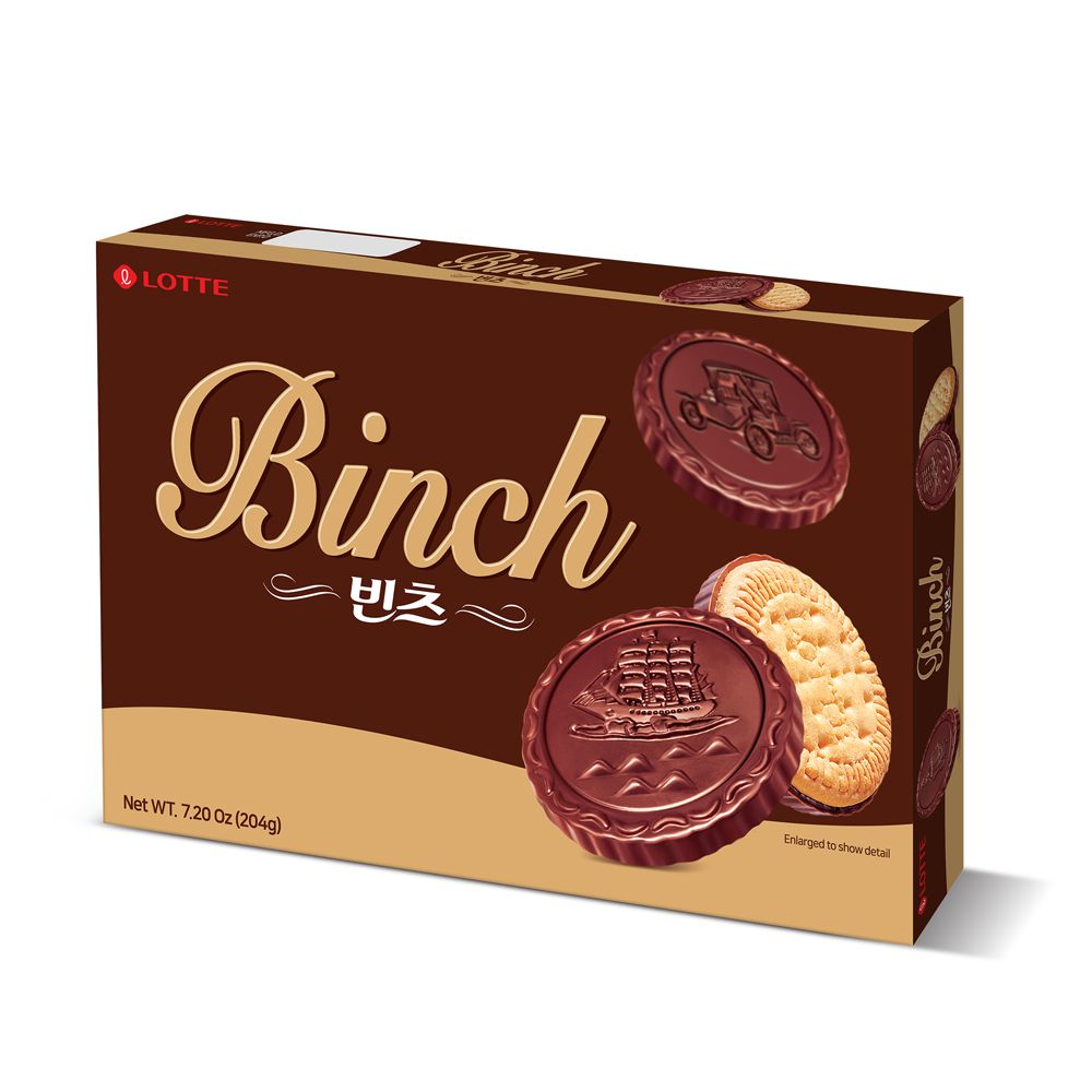 韓國BINCH 巧克力餅乾(204g)