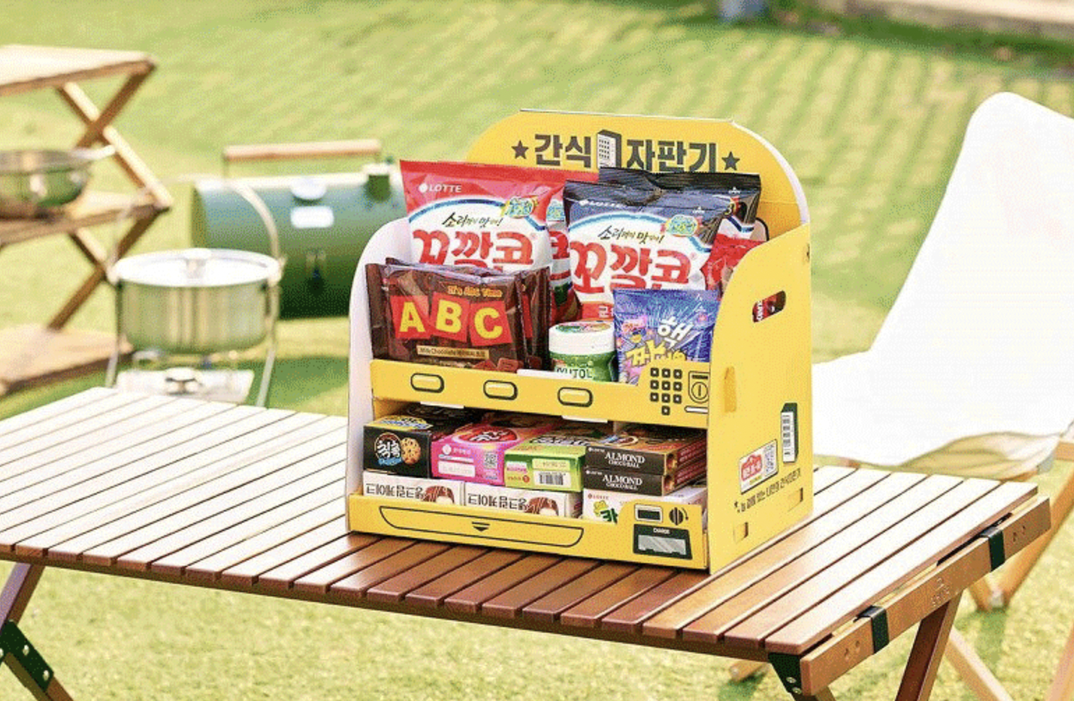 LOTTE 樂天 零食自動販賣機餅乾組 商品照